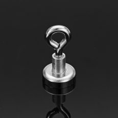 Effetool 16mmx30mm 5kg Neodymium Recovery Magnet Metal Detector Claw Hook Magnet