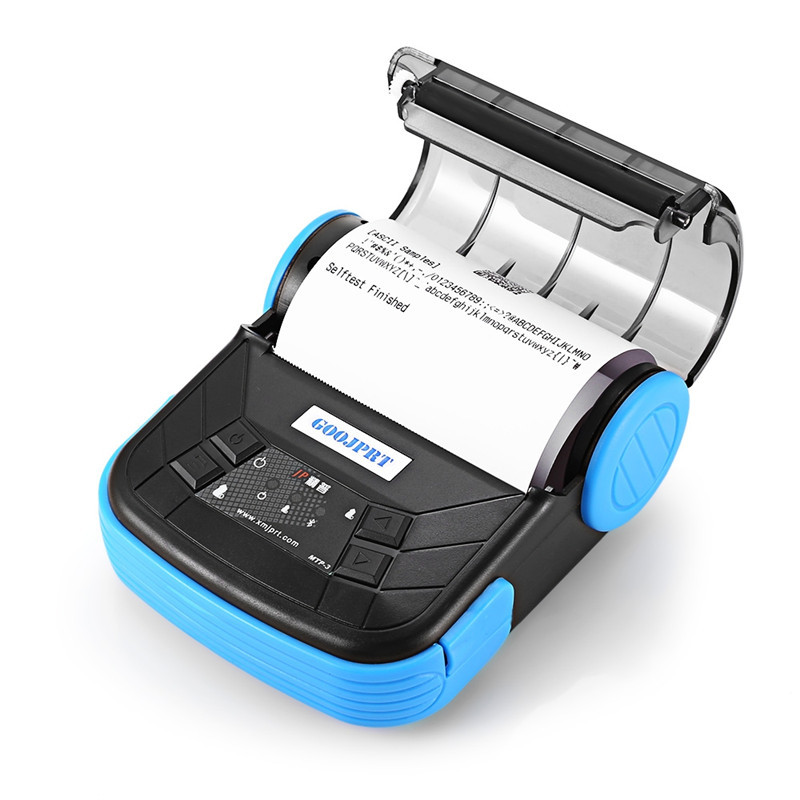 GOOJPRT MTP-3 Portable 80mm bluetooth Thermal Label Printer Support Android POS Multi-language Printing Machine 2