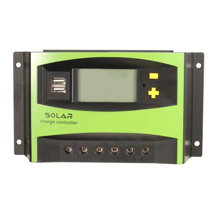 40A 12V/24V Auto Solar Energy Charge Controller LCD Display Home Improvement 5