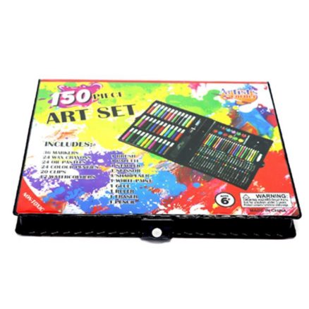150pcs Children Colors Pencil Drawing Artist Kit Painting Art Marker Pen Paint Brush Drawing Tool 5