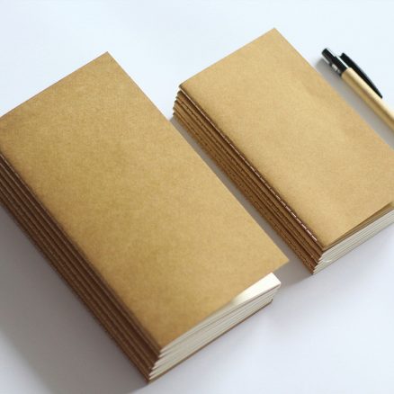 Standard Kraft Paper Notebook Blank Dot Grid Notepad Diary Journal Planner Organizer Filler Paper 2