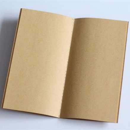 Standard Kraft Paper Notebook Blank Dot Grid Notepad Diary Journal Planner Organizer Filler Paper 6