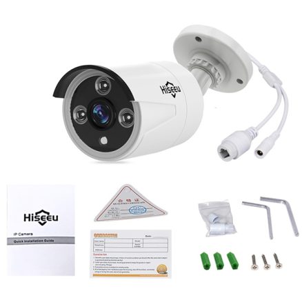 Hiseeu HB612 HB613 1536P 3.0MP POE Mini Bullet IP Camera ONVIF P2P IP66 Waterproof Outdoor IR CUT Night Vision Cam 6