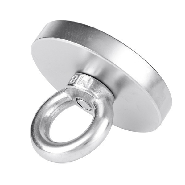 60mm Neodymium Recovery Magnet with 304 Steel Ring 2 60mm Neodymium Recovery Magnet with 304 Steel Ring - Image 2