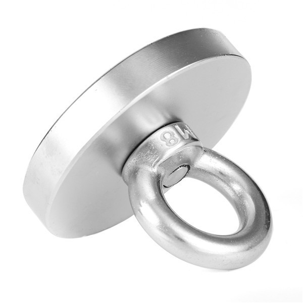 60mm Neodymium Recovery Magnet with 304 Steel Ring 3 60mm Neodymium Recovery Magnet with 304 Steel Ring - Image 3