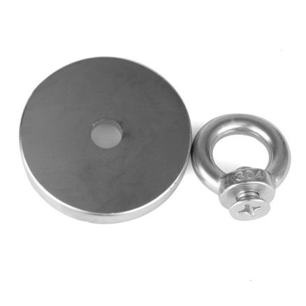 60mm Neodymium Recovery Magnet with 304 Steel Ring 6