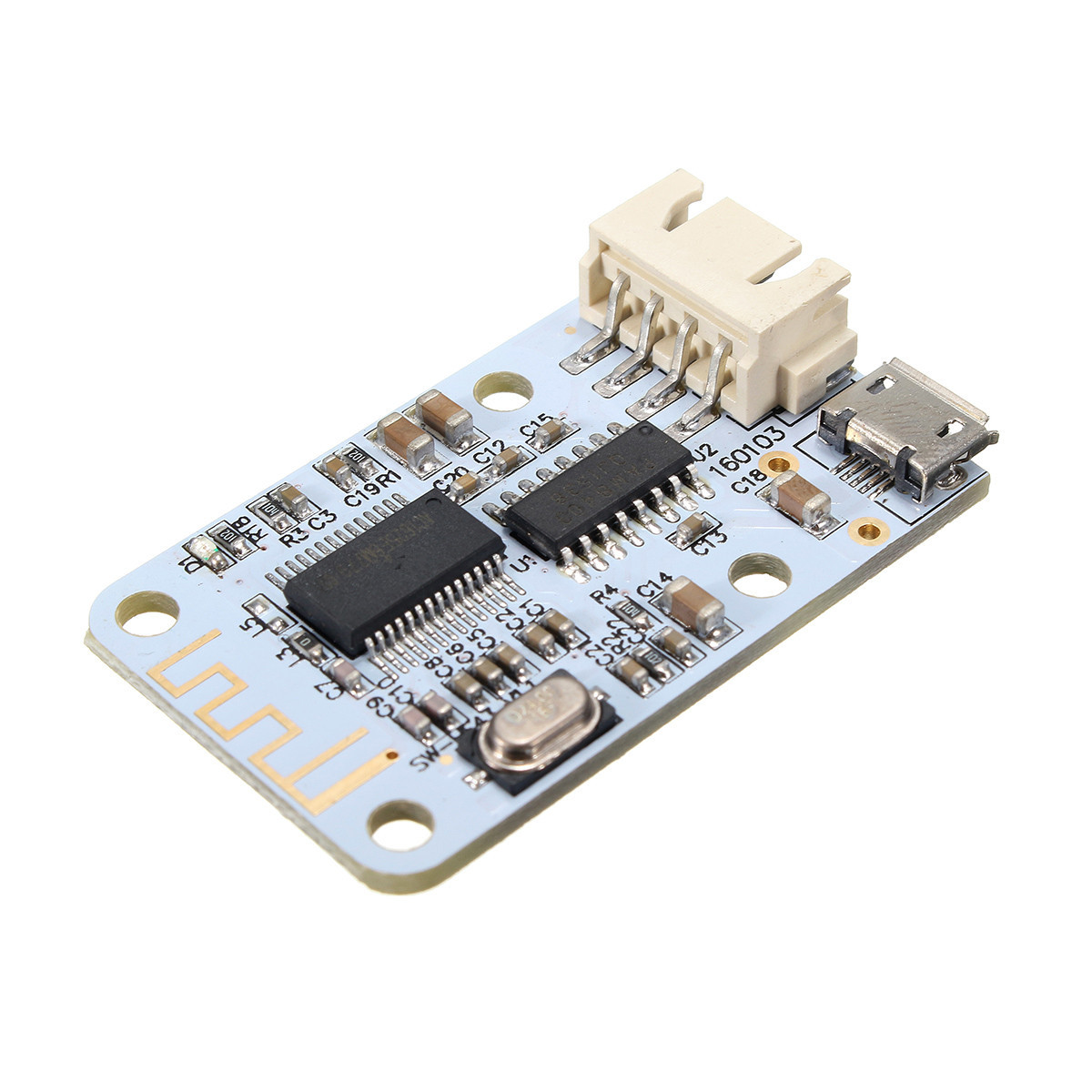 2x3W Micro USB Wireless bluetooth Speaker Audio Receiver Digital Amplifier Board 5V 1 2x3W Micro USB Wireless bluetooth Speaker Audio Receiver Digital Amplifier Board 5V