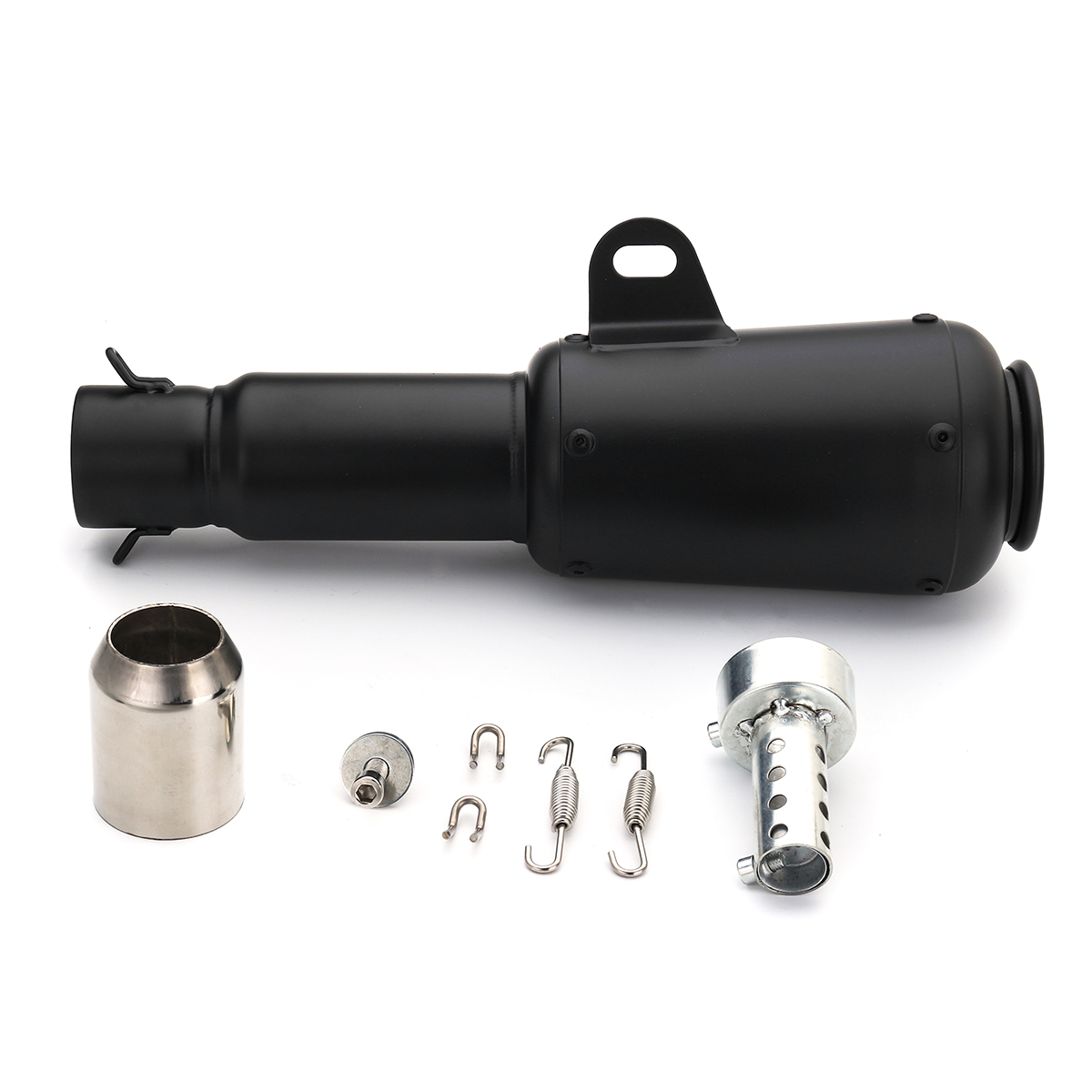 38-51mm Stainless Steel Universal Motorcycle Exhaust Muffler Pipe System 3 38-51mm Stainless Steel Universal Motorcycle Exhaust Muffler Pipe System - Image 3