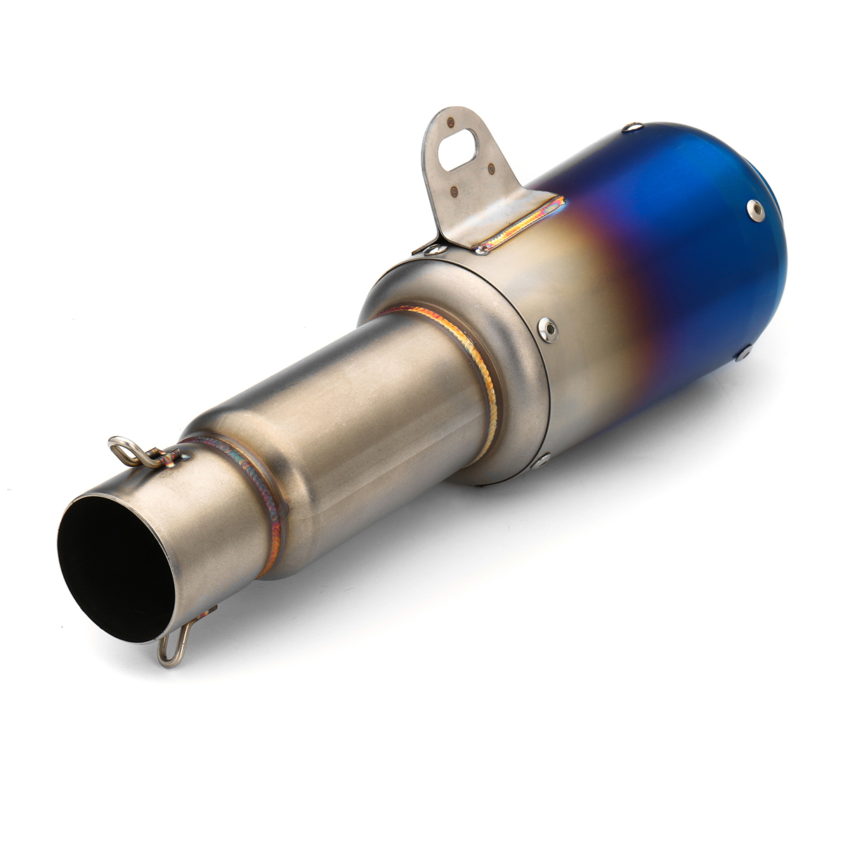 38-51mm Stainless Steel Universal Motorcycle Exhaust Muffler Pipe System 7 38-51mm Stainless Steel Universal Motorcycle Exhaust Muffler Pipe System - Image 7