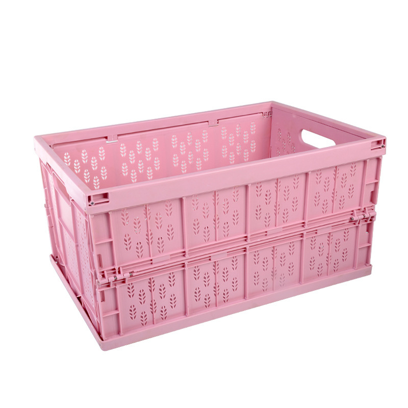 Household Car Foldable Heavy Duty Durable Plastic Storage Box Organizer Basket Water Bucket 4 Household Car Foldable Heavy Duty Durable Plastic Storage Box Organizer Basket Water Bucket - Image 4