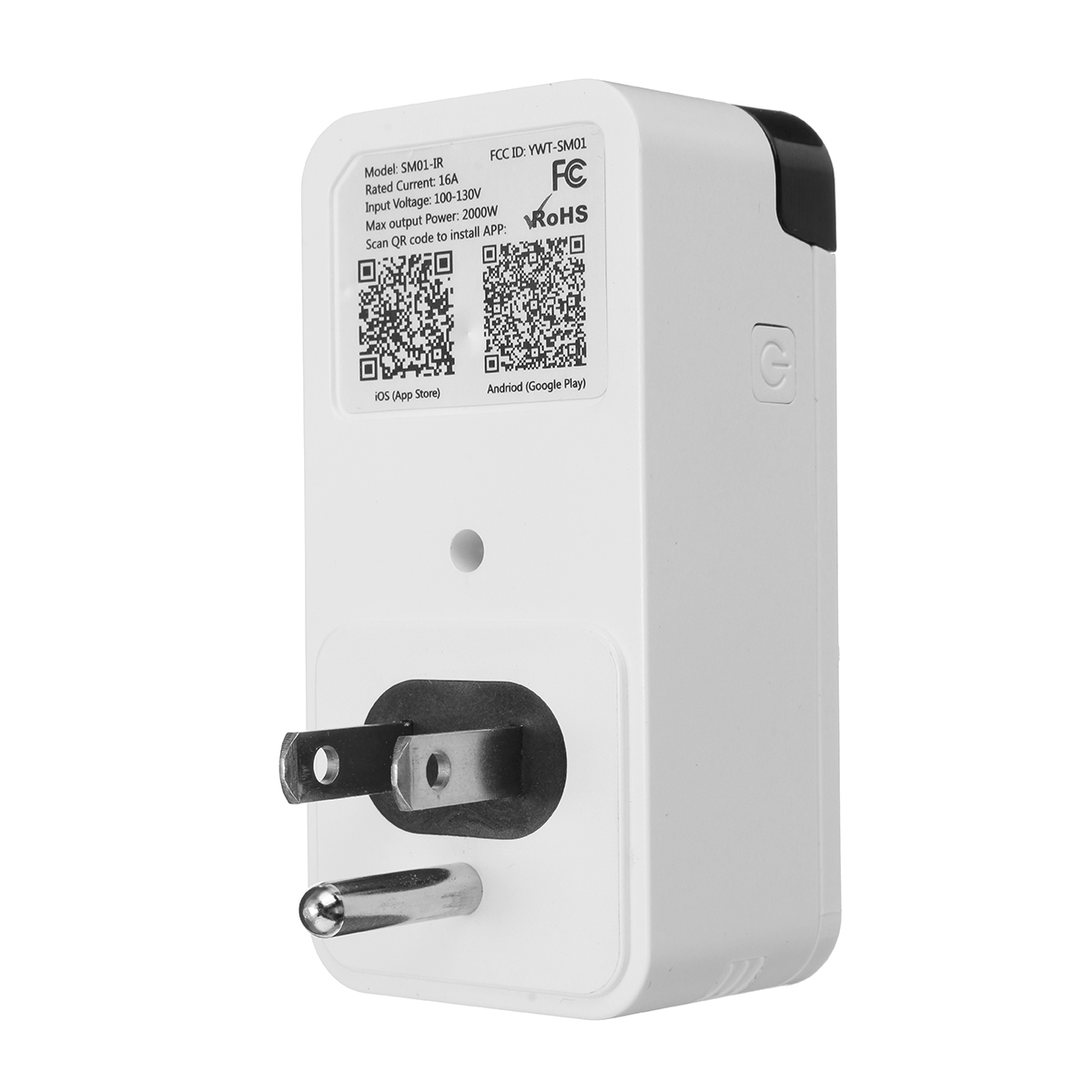 US 110-130V Infrared Smart Socket 16A 2000W WIFI Amazon Alexa Voice APP Control 6 US 110-130V Infrared Smart Socket 16A 2000W WIFI Amazon Alexa Voice APP Control - Image 6