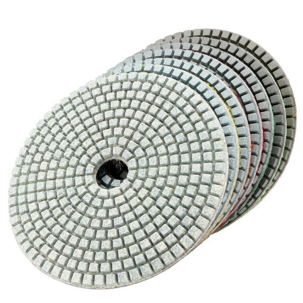7pcs 5 Inch 50-3000 Grit Diamond Polishing Pad Sanding Disc for Marble Concrete Granite Glass 4 7pcs 5 Inch 50-3000 Grit Diamond Polishing Pad Sanding Disc for Marble Concrete Granite Glass - Image 4
