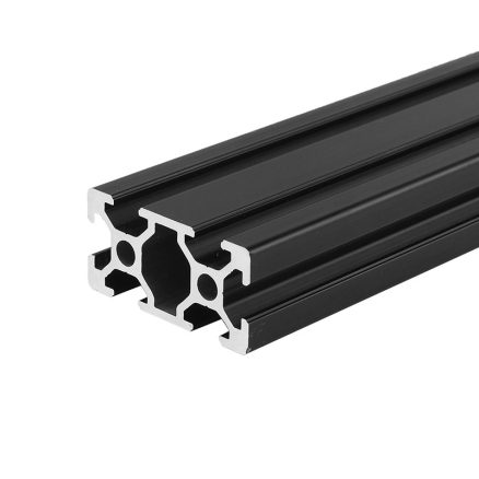 Machifit 450mm Length Black Anodized 2040 T-Slot Aluminum Profiles Extrusion Frame For CNC 4