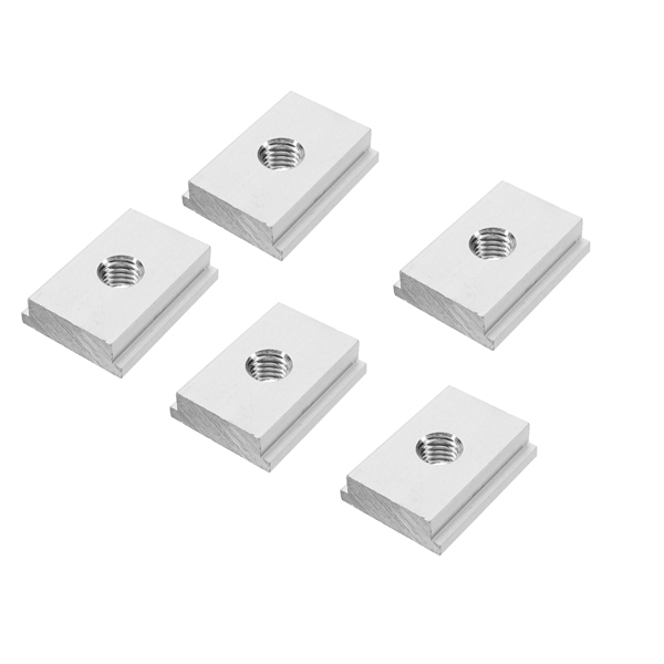 Machifit 5pcs M8 T-Track Sliding Nut T Slot Nut For Woodworking Tool Slot Fastener 1 Machifit 5pcs M8 T-Track Sliding Nut T Slot Nut For Woodworking Tool Slot Fastener