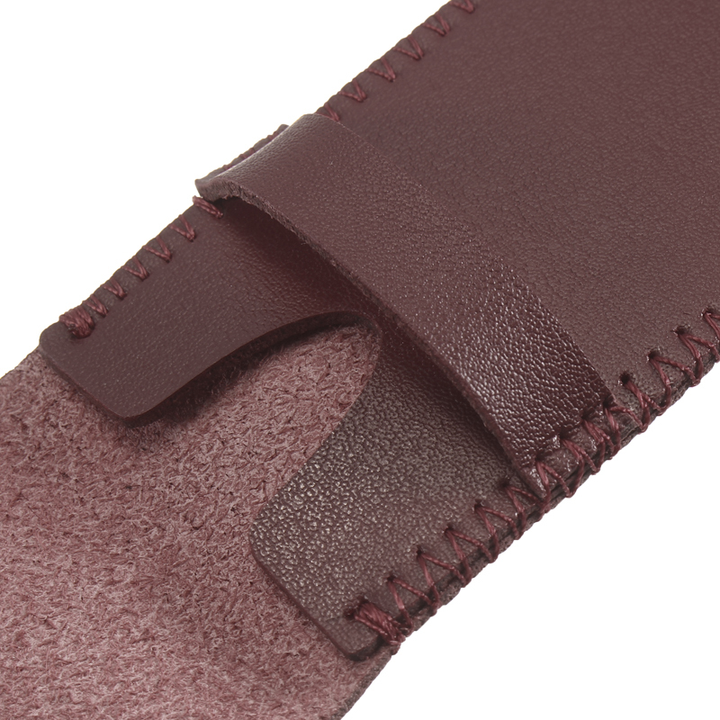 Kicute Handmade Genuine Pencil Bag Leather Cowhide Fountain Pen Cases Cover Office School Supplies 6 Kicute Handmade Genuine Pencil Bag Leather Cowhide Fountain Pen Cases Cover Office School Supplies - Image 6