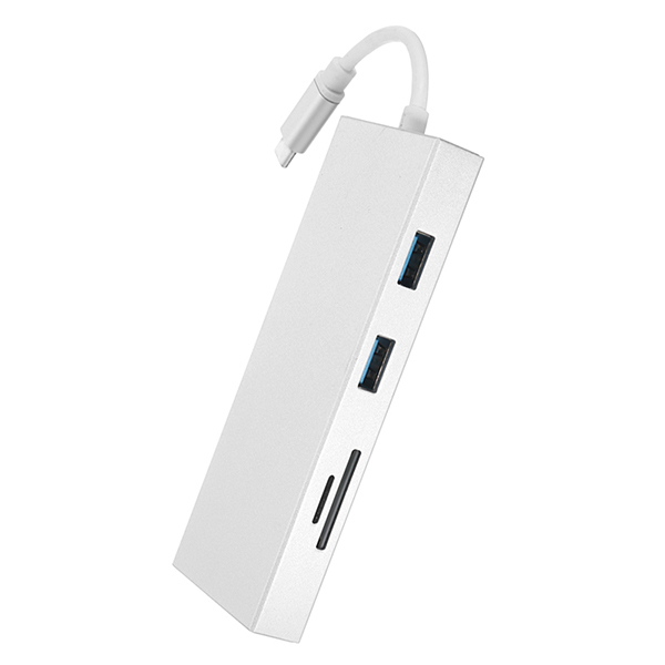 7 In 1 Typc C Hub High Definition Multimedia Interface USB3.0 SD TF Adapter Converter 7 7 In 1 Typc C Hub High Definition Multimedia Interface USB3.0 SD TF Adapter Converter - Image 7