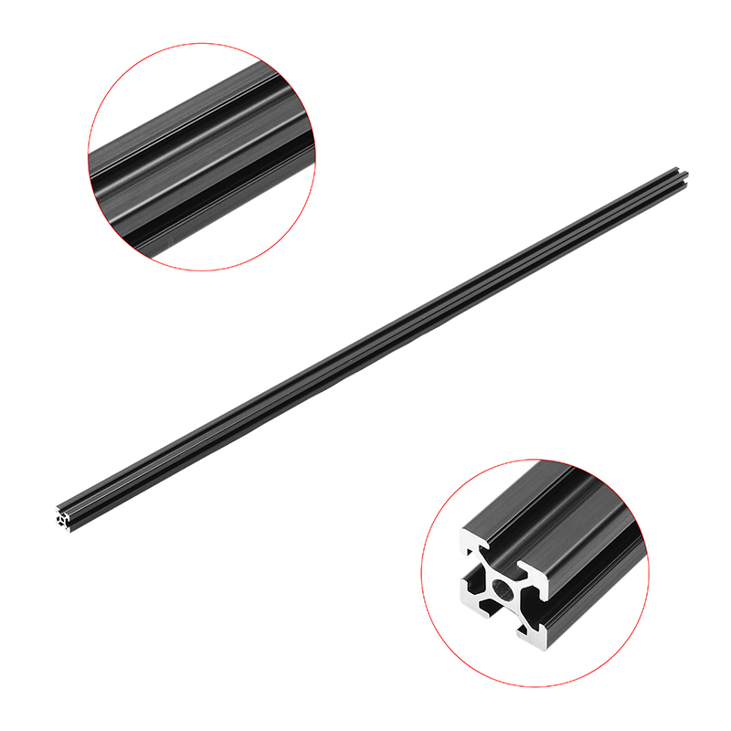Machifit 900mm Length Black Anodized 2020 T-Slot Aluminum Profiles Extrusion Frame For CNC 1