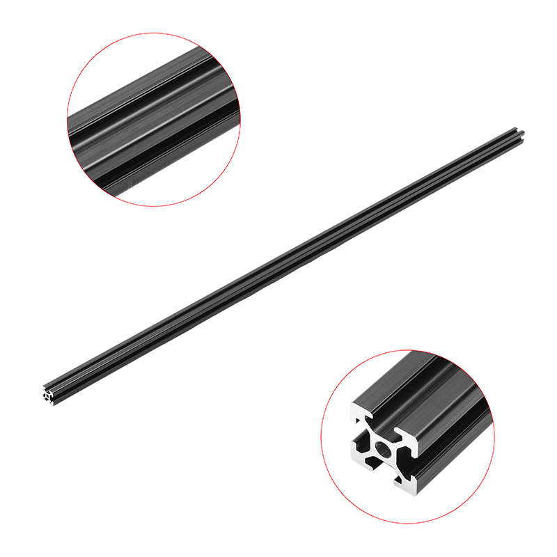 Machifit 900mm Length Black Anodized 2020 T-Slot Aluminum Profiles Extrusion Frame For CNC 1 Machifit 900mm Length Black Anodized 2020 T-Slot Aluminum Profiles Extrusion Frame For CNC