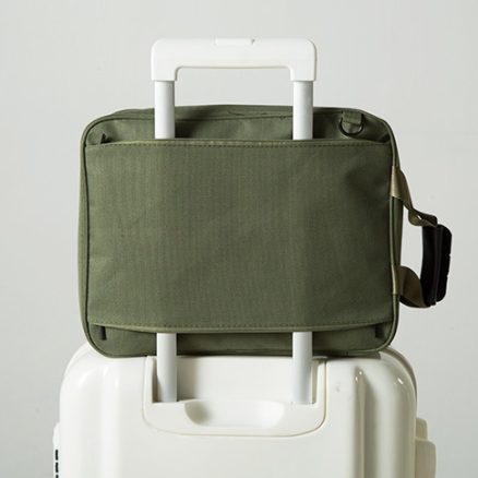 Contracted Style Men Fashion Canvas Luggage Bag Waterproof Storage Bag Handbag Shoulder Bag Travel 3