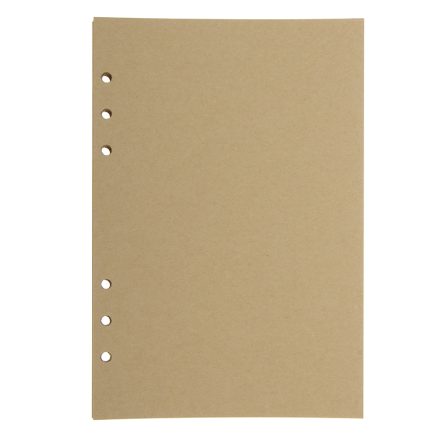 A5 Loose Leaf Notebook Refill Spiral Binder Inside Paper Dairy Weekly Monthly Plan To Do Line Kraft 4