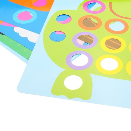 Button Nail 3D Puzzles Creative Children Assembling Big Mushrooms Enlightenment Educational Toys 3