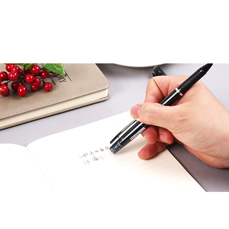 1Pcs M&G 0.5mm Erasable Romove By Friction Gel Ink Ball Pen Black Blue For Elfinbook Notebook Use 5 1Pcs M&G 0.5mm Erasable Romove By Friction Gel Ink Ball Pen Black Blue For Elfinbook Notebook Use - Image 5