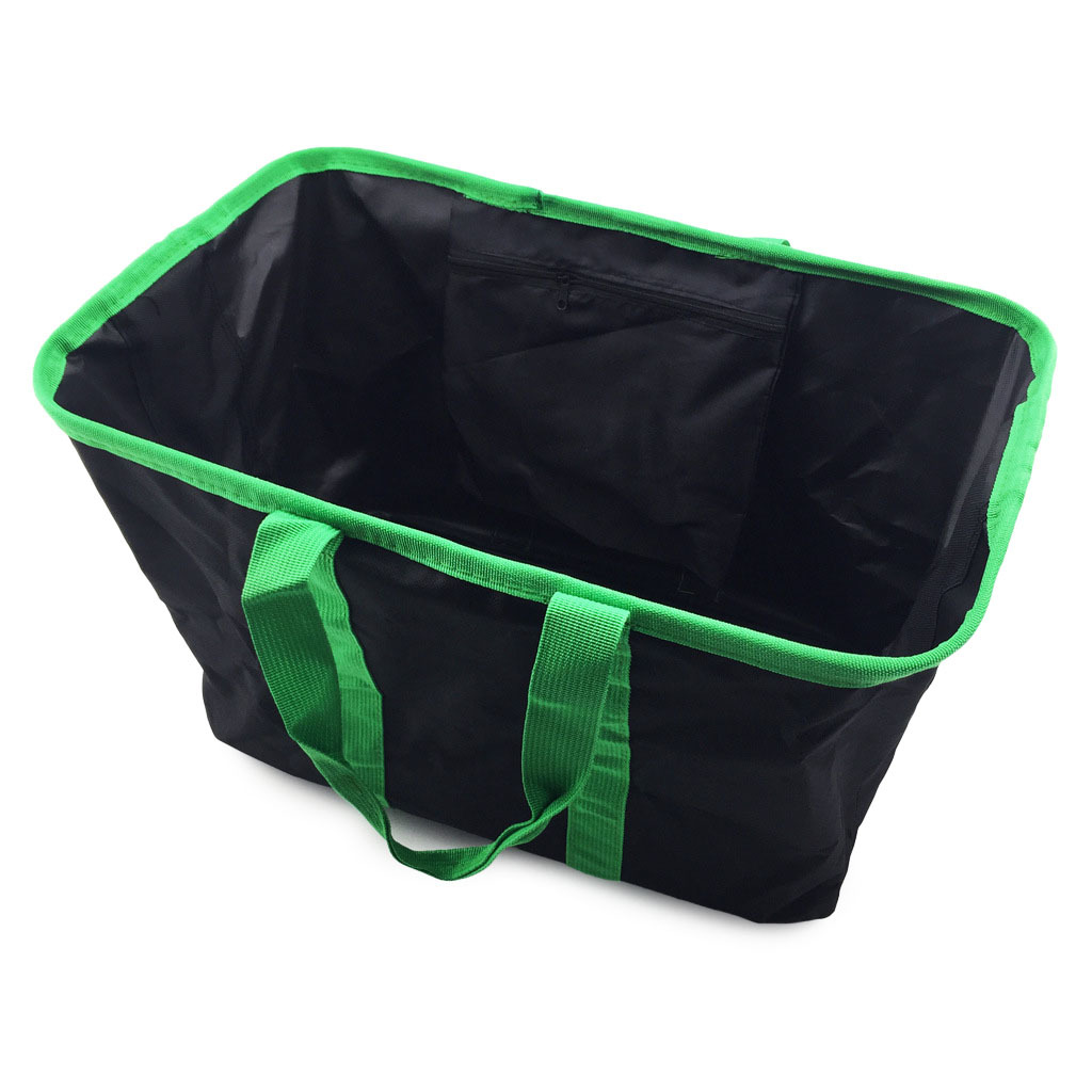 Large Capacity Folding Shopping Basket Waterproof Eco-friendly Reusable Shopping Bag Storage Basket 2