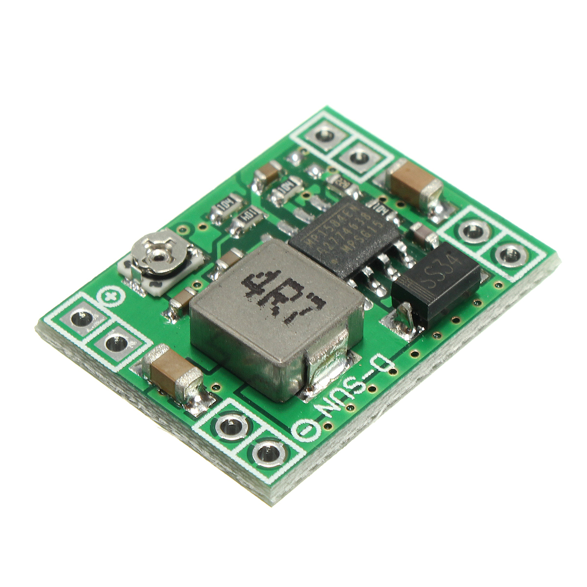 3pcs Mini MP1584EN DC-DC BUCK Adjustable Step Down Module 4.5V-28V Input 0.8V-20V Output 2 3pcs Mini MP1584EN DC-DC BUCK Adjustable Step Down Module 4.5V-28V Input 0.8V-20V Output - Image 2