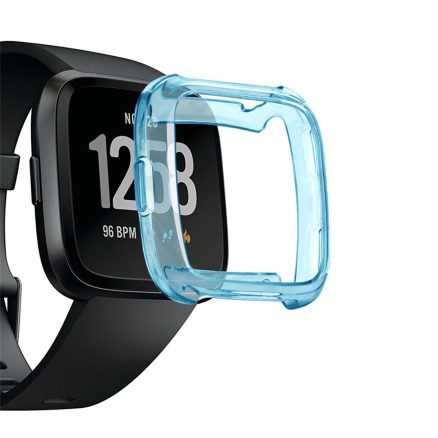 Anti-Scratch Front Case TPU Cover Screen Protector For Fitbit Versa 2