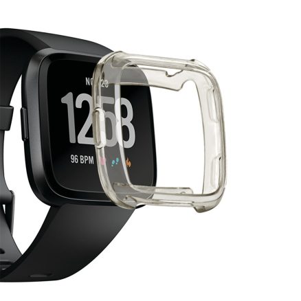 Anti-Scratch Front Case TPU Cover Screen Protector For Fitbit Versa 3