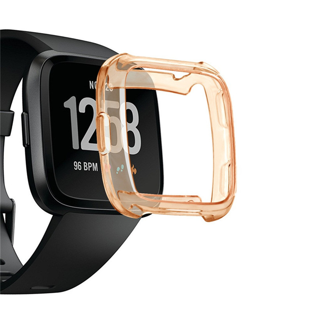 Anti-Scratch Front Case TPU Cover Screen Protector For Fitbit Versa 5 Anti-Scratch Front Case TPU Cover Screen Protector For Fitbit Versa - Image 5