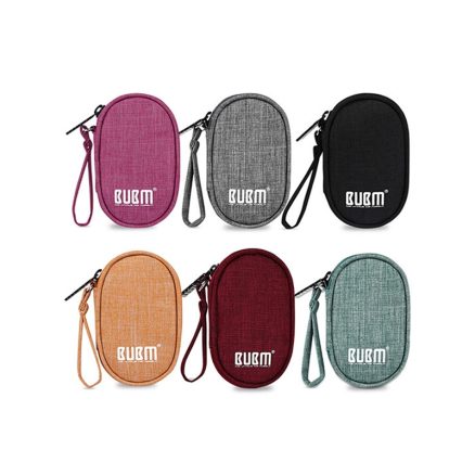 BUBM Travel Carrying Case for Small Electronics and Accessories Earphone Earbuds Cable Change Purse 4