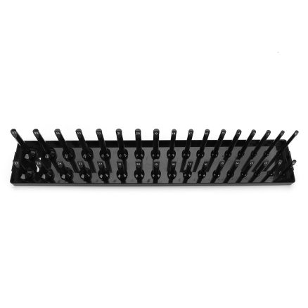 1/2 Inch Metric 34 Slot Socket Rack Storage Rail Tray Holder Shelf Organizer Machinery Parts 6