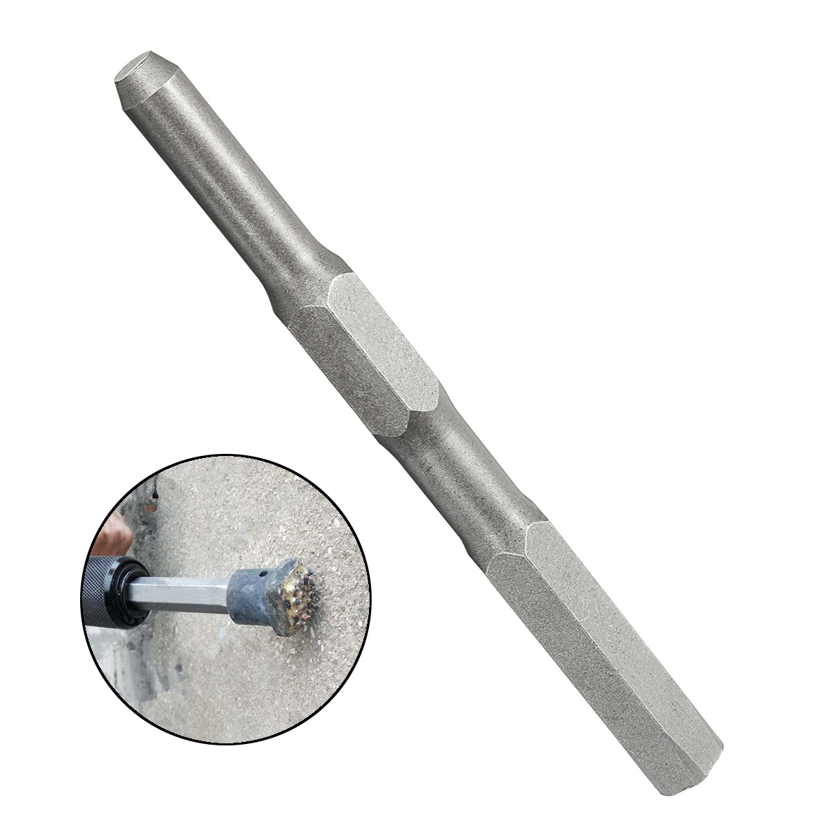 Rotary Hammer Electric Hammer Demolition Hammer Drill Connecting Rod Handle Accessory 6 Rotary Hammer Electric Hammer Demolition Hammer Drill Connecting Rod Handle Accessory - Image 6