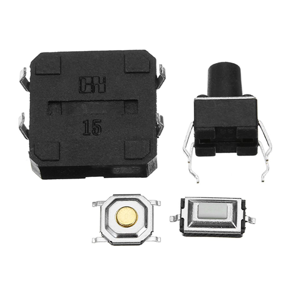 Total 120pcs Tactile Tact Mini Push Button Switch Packet Micro Switch Bags 12 Types Each 10pcs 6 Total 120pcs Tactile Tact Mini Push Button Switch Packet Micro Switch Bags 12 Types Each 10pcs - Image 6