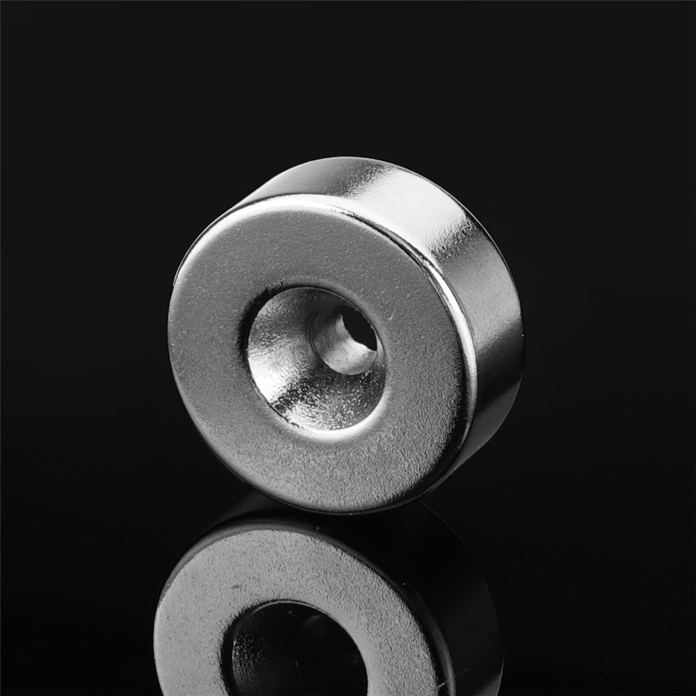Effetool 25mmx10mm 5mm Hole Round Magnet Ring Rare Earth Neodymium Magnet 1