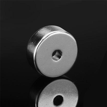 Effetool 25mmx10mm 5mm Hole Round Magnet Ring Rare Earth Neodymium Magnet 2