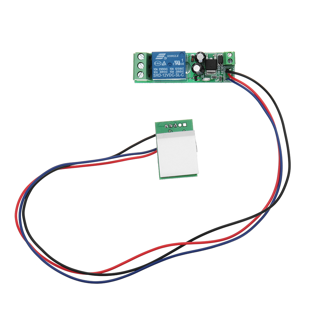 12V One Channel Capacitive Touch Key Sensor Module Computer Power Button With Relay Self-locking Function 2 12V One Channel Capacitive Touch Key Sensor Module Computer Power Button With Relay Self-locking Function - Image 2