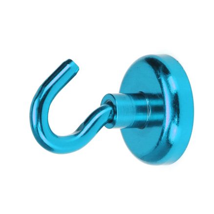 Effetool 32mm 34KG Magnetic Hook Holder Neodymium Magnet Red/Yellow/Blue Hook Magnet 7