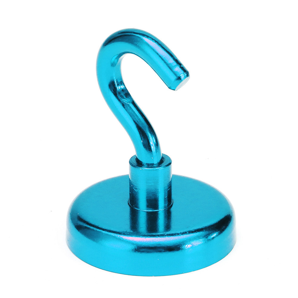 Effetool 48mm 90KG Magnetic Hook Holder Neodymium Magnet Red/Yellow/Blue Hook Magnet 1 Effetool 48mm 90KG Magnetic Hook Holder Neodymium Magnet Red/Yellow/Blue Hook Magnet