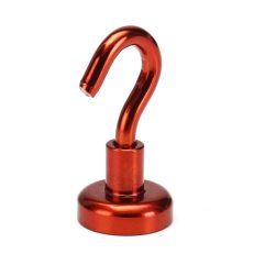 Effetool 16mm 5KG Magnetic Hook Holder Neodymium Magnet Red/Yellow/Blue Hook Magnet