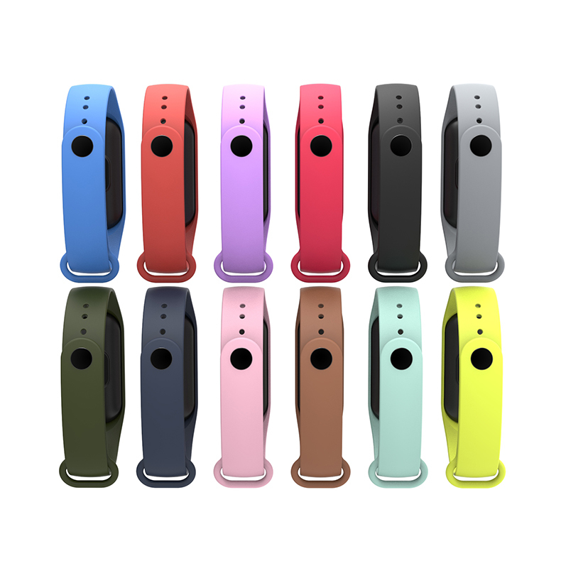Bakeey Colorful Silicone Replacement Wristband Strap Bracelet Wristband for XIAOMI Mi Band 3 2 Bakeey Colorful Silicone Replacement Wristband Strap Bracelet Wristband for XIAOMI Mi Band 3 - Image 2