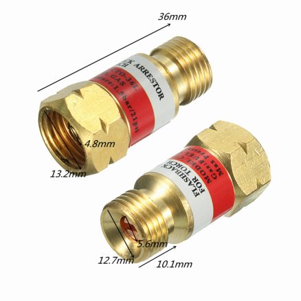 Acetylene Check Valve Set For Torch End Welding Torch Cutting 5