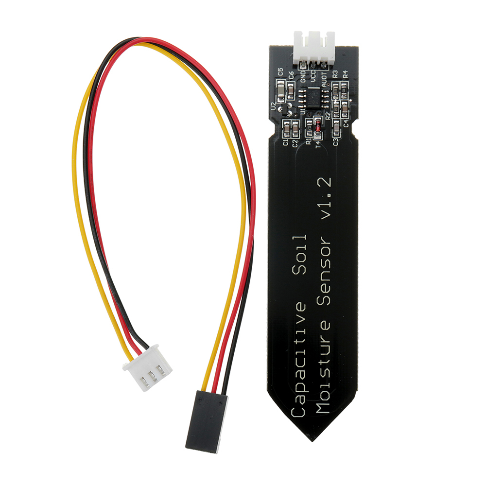 Capacitive Soil Moisture Sensor Not Easy To Corrode Wide Voltage Monitor Module 1