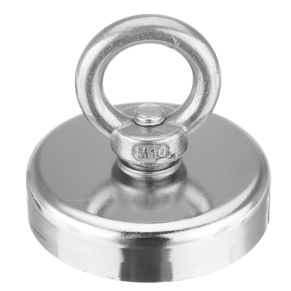 162KG 75x63mm Recovery Magnet Hook Sea Fishing Diving Treasure Hunting Sucker 1 162KG 75x63mm Recovery Magnet Hook Sea Fishing Diving Treasure Hunting Sucker
