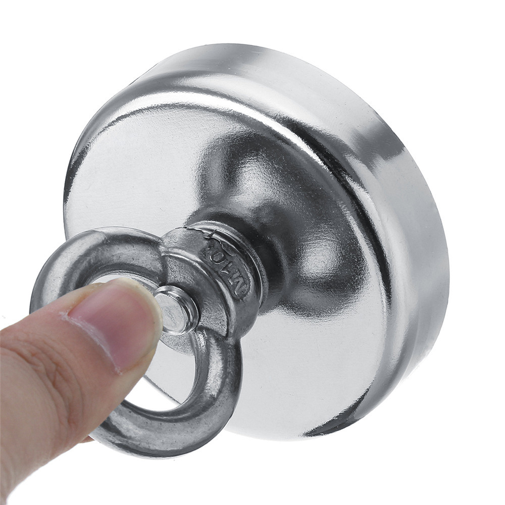 162KG 75x63mm Recovery Magnet Hook Sea Fishing Diving Treasure Hunting Sucker 3 162KG 75x63mm Recovery Magnet Hook Sea Fishing Diving Treasure Hunting Sucker - Image 3