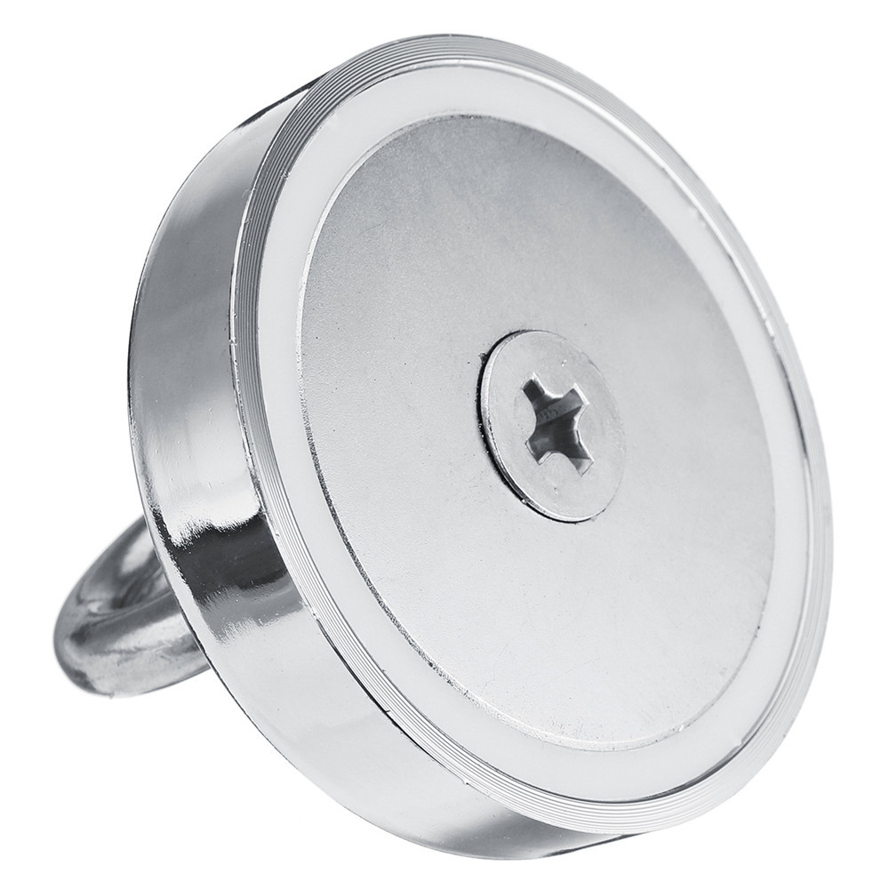 162KG 75x63mm Recovery Magnet Hook Sea Fishing Diving Treasure Hunting Sucker 5 162KG 75x63mm Recovery Magnet Hook Sea Fishing Diving Treasure Hunting Sucker - Image 5