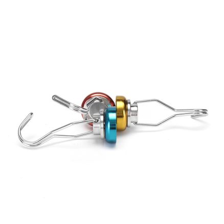 Effetool Red/Yellow/Blue 25mm 22KG Neodymium Magnet 360?° Swing Rotating Hook Magnet 3