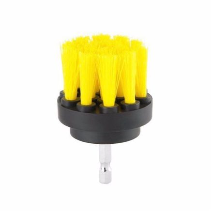 3Pcs 2 and 3.5 and 5 Inch Electric Drill Brush Cleaning Brush Set Ball Power Scrubber Comb 4