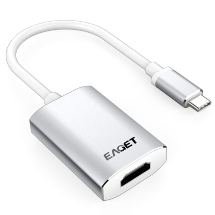 Eaget CH10 Type-C to High Definition Multimedia Interface 4K Adapter Converter For Macbook Tablet 2